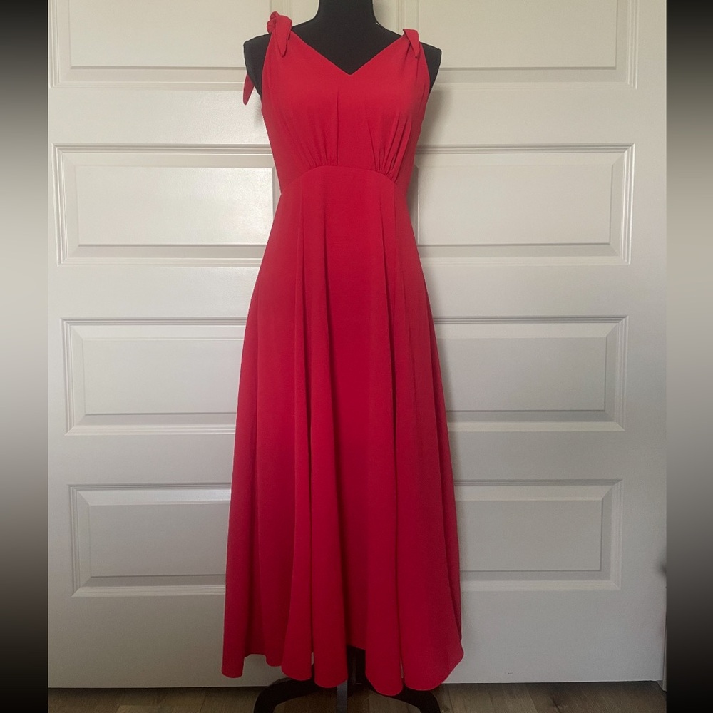 Betsey Johnson Red Women's Dress Sz 2 - Picture 2 of 11
